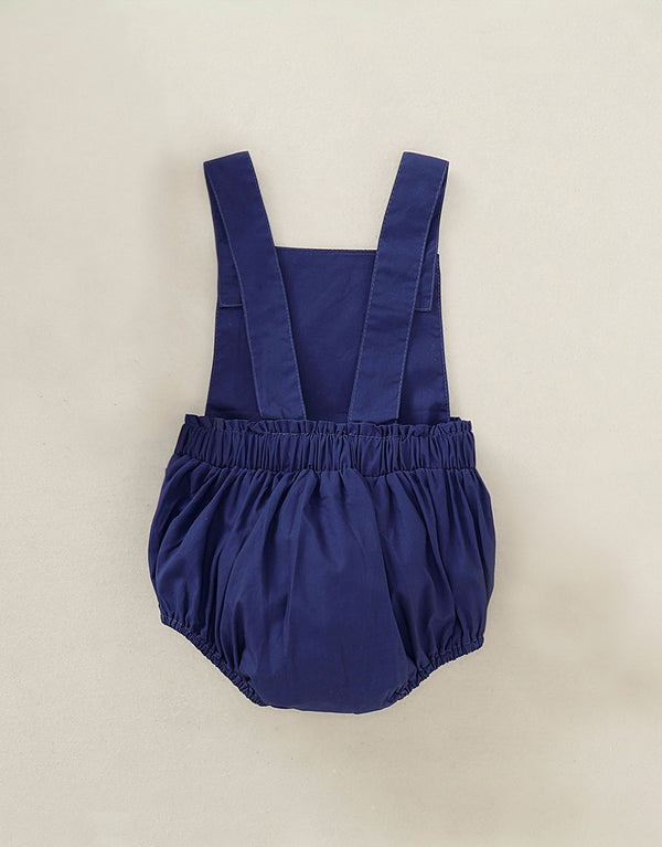 Baby Overalls Bodysuit - Dark Blue