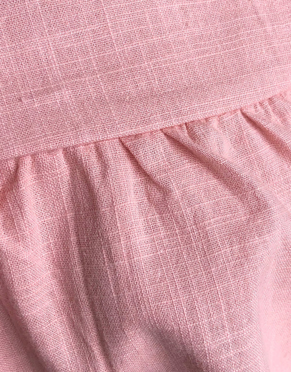 Baby Girl Playsuit - Light Pink
