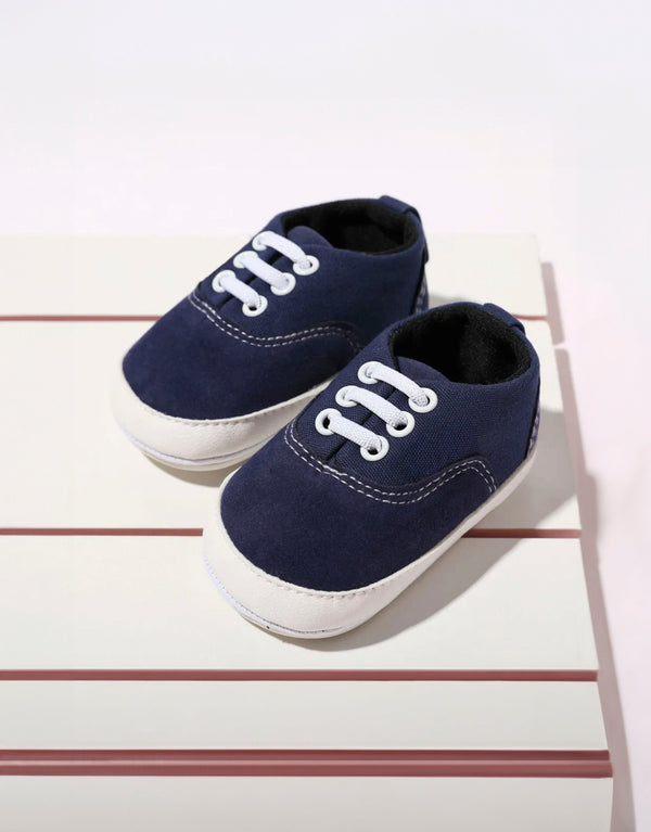 Baby / Toddler Classic Canvas Prewalker Shoes - Deep Blue