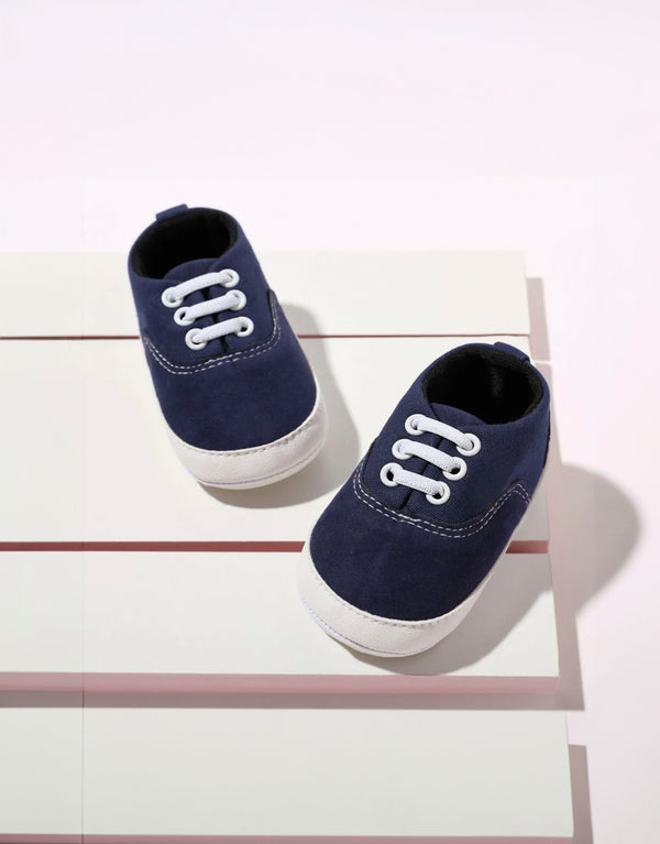 Baby / Toddler Classic Canvas Prewalker Shoes - Deep Blue