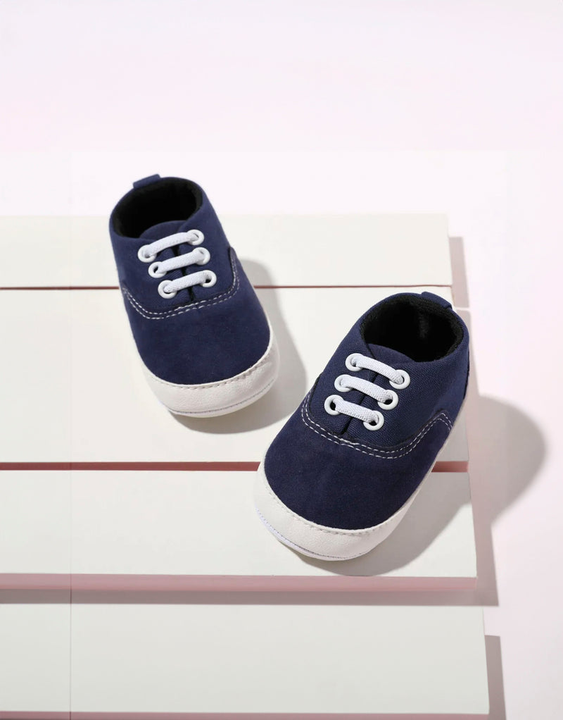 Baby / Toddler Classic Canvas Prewalker Shoes - Deep Blue