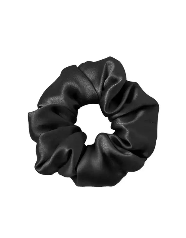 23 Dreams Scrunchie - Satin - Black