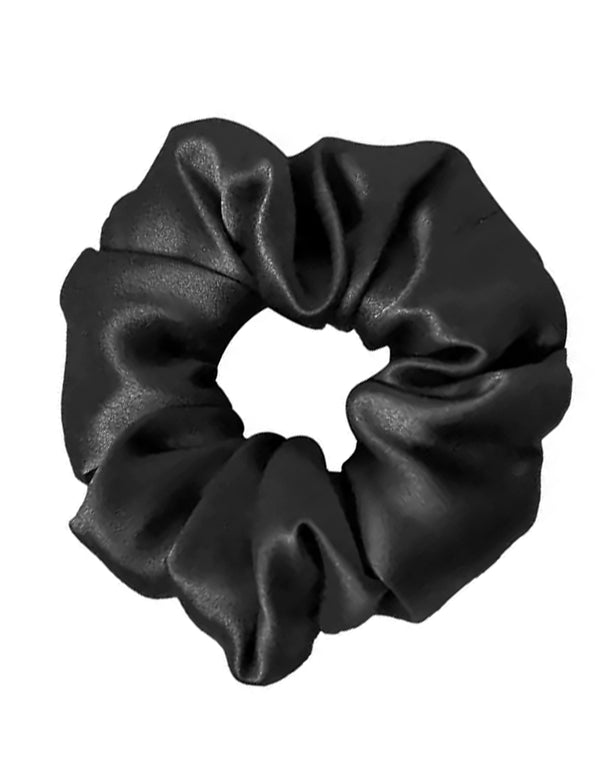 23 Dreams Scrunchie - Satin - Black
