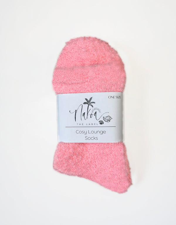 Cosy Lounge Socks in Pink - Relaxation and Comfort