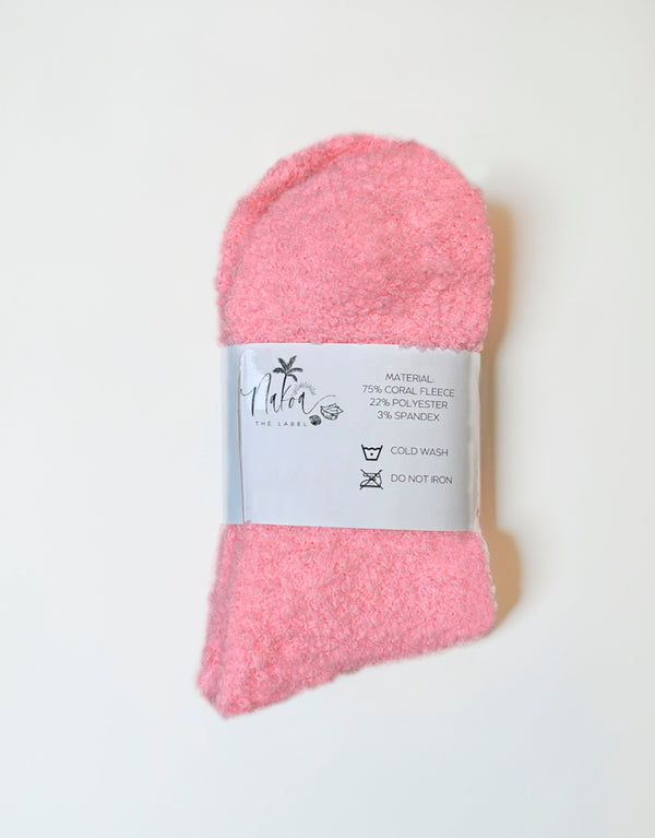 Cosy Lounge Socks in Pink - Relaxation and Comfort