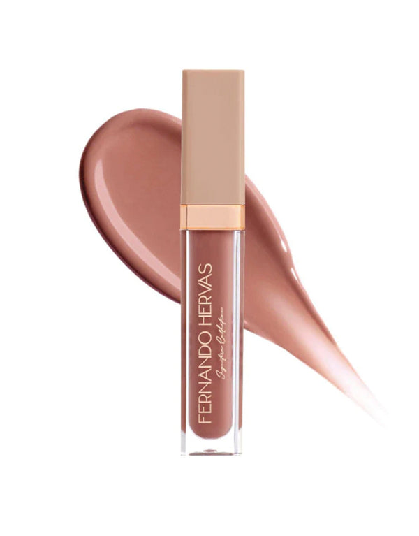 Lip Shine Argan Gloss - Deep Rosy Nude 6