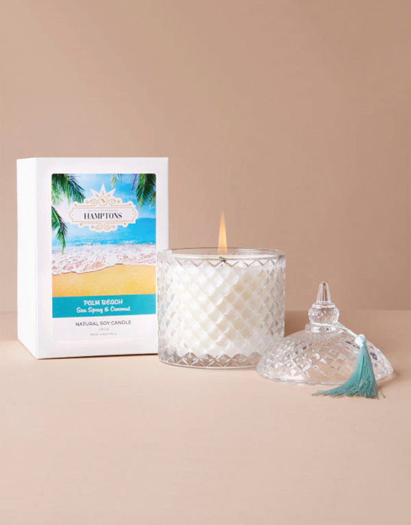 Hamptons Candle - Palm Beach - Sea Spray and Coconut