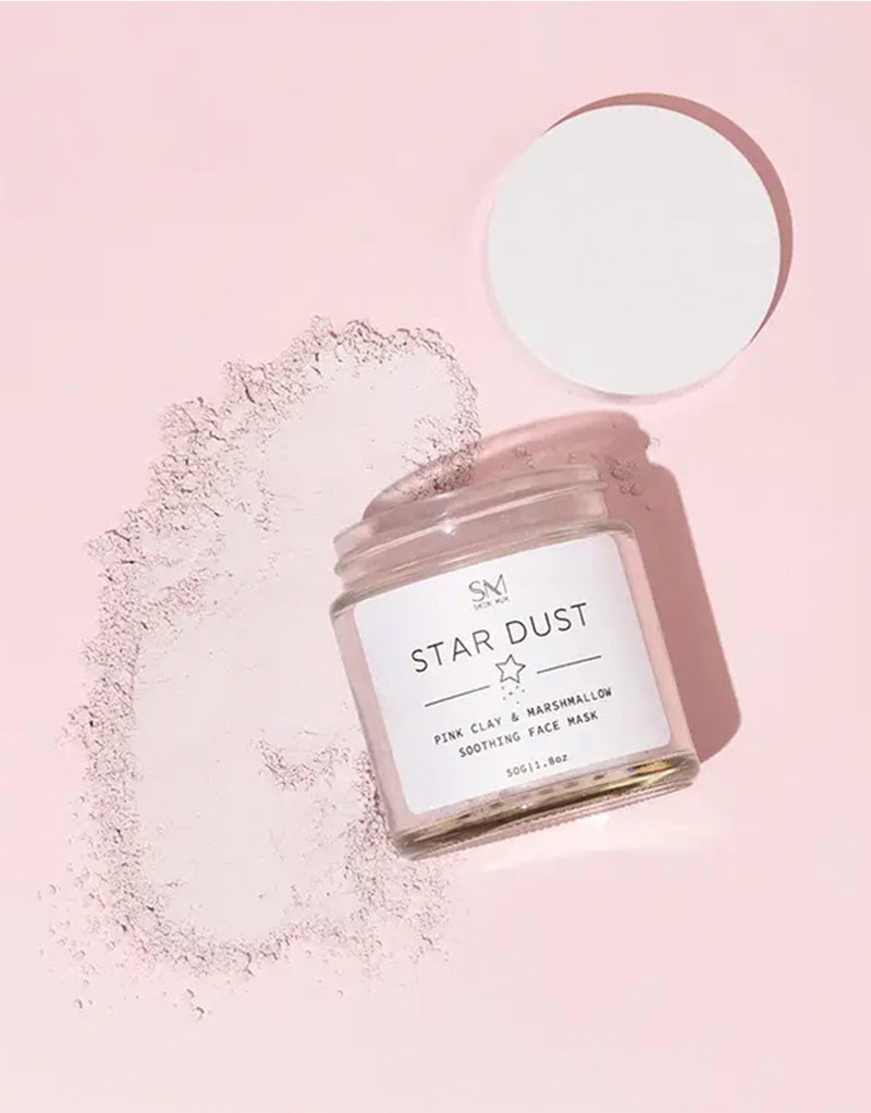 Star Dust Powder - Clay Mask 12g in a glass jar