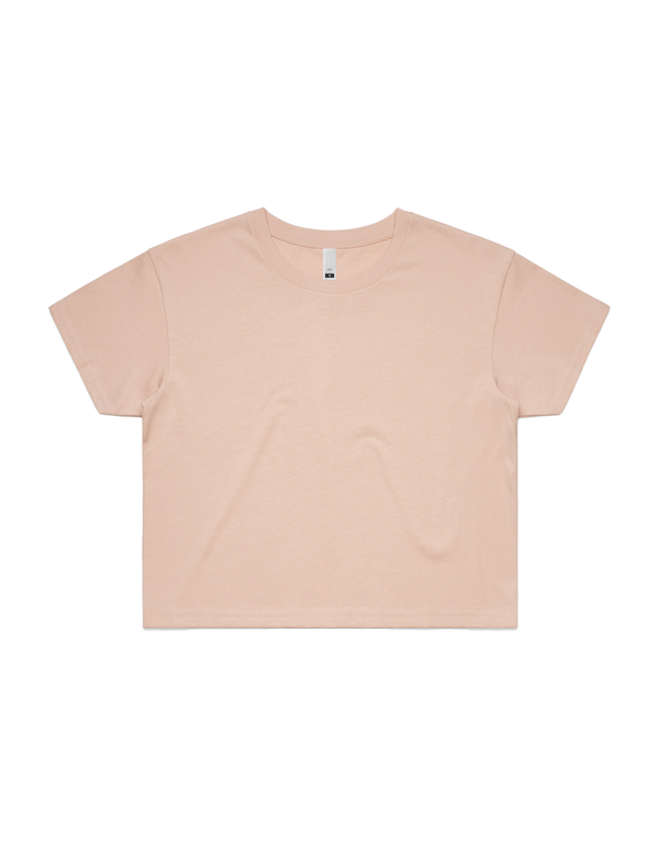 A seriously comfy womens crop top, this will be your everyday favourite to show off your curves. Mid-weight, super comfy tee, perfect for summer or double layered for ultimate warmth during colder seasons.